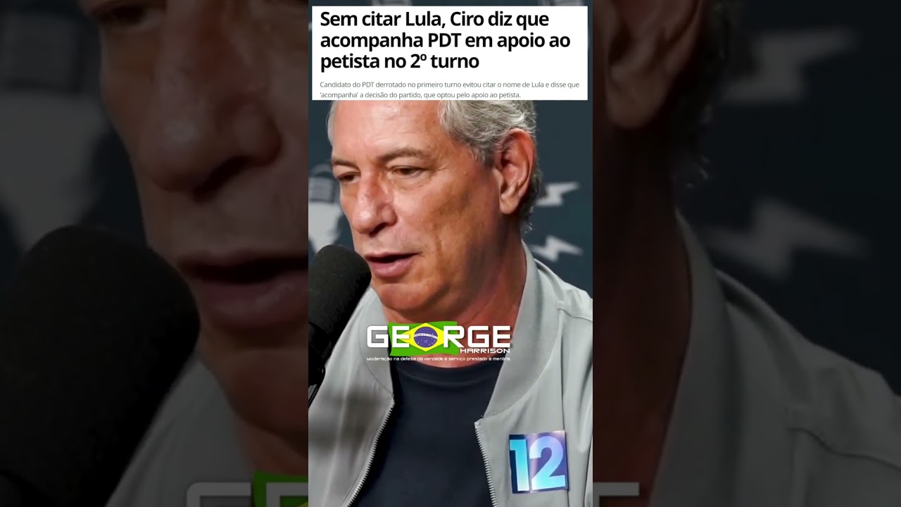 E Agora Ciro?&middot;&middot;&middot;#bolsonaro2018 #bolsonaro #bolsonaropresidente #bolsomito #lulanacadeia