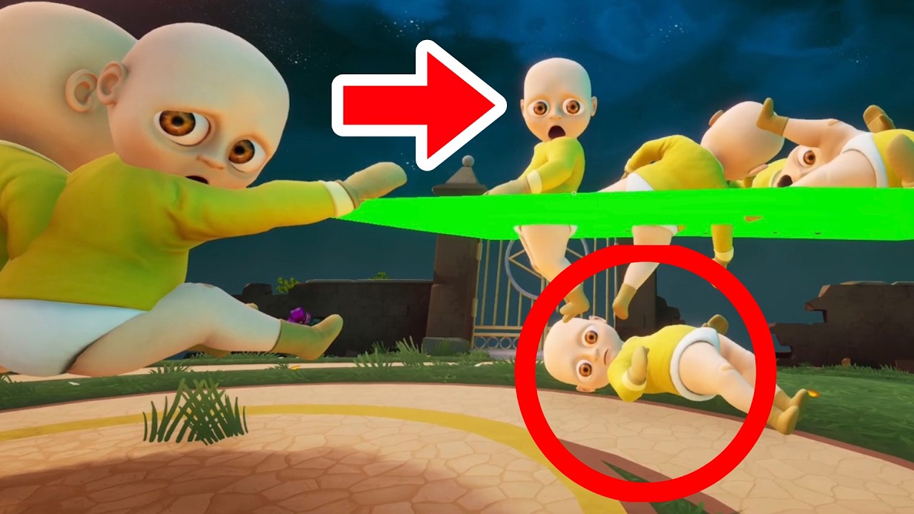 ЗАЧЕМ Я ЗАТОПИЛ ОСТРОВ В ИГРЕ The Baby In Yellow