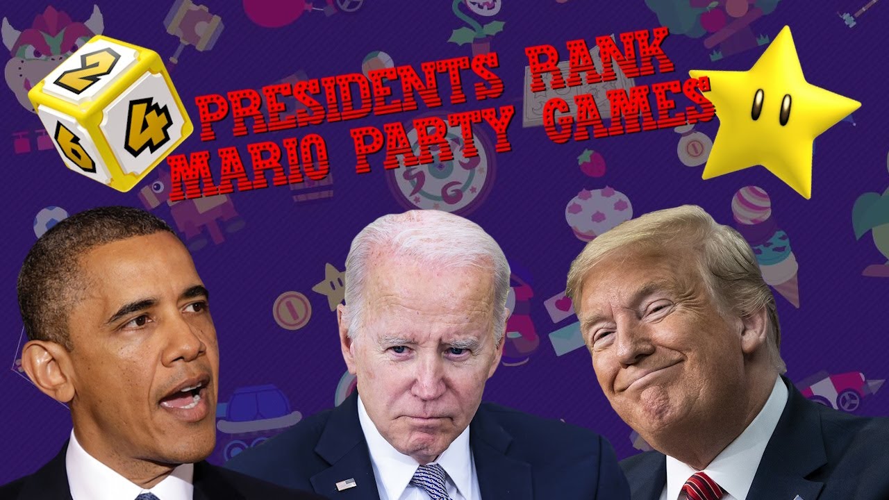 Трамп, Байден и Обама оценивают игры Mario Party