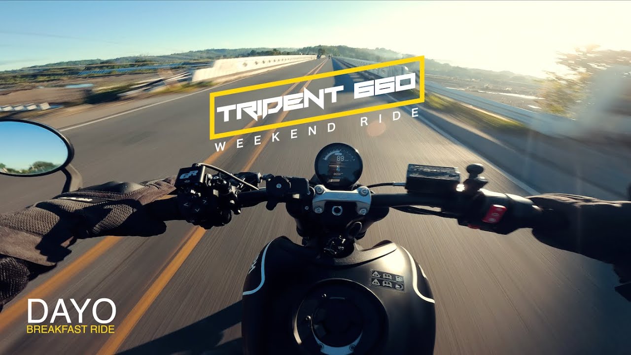 Breakfast Ride to DAYO, Batac | Triumph Trident 660