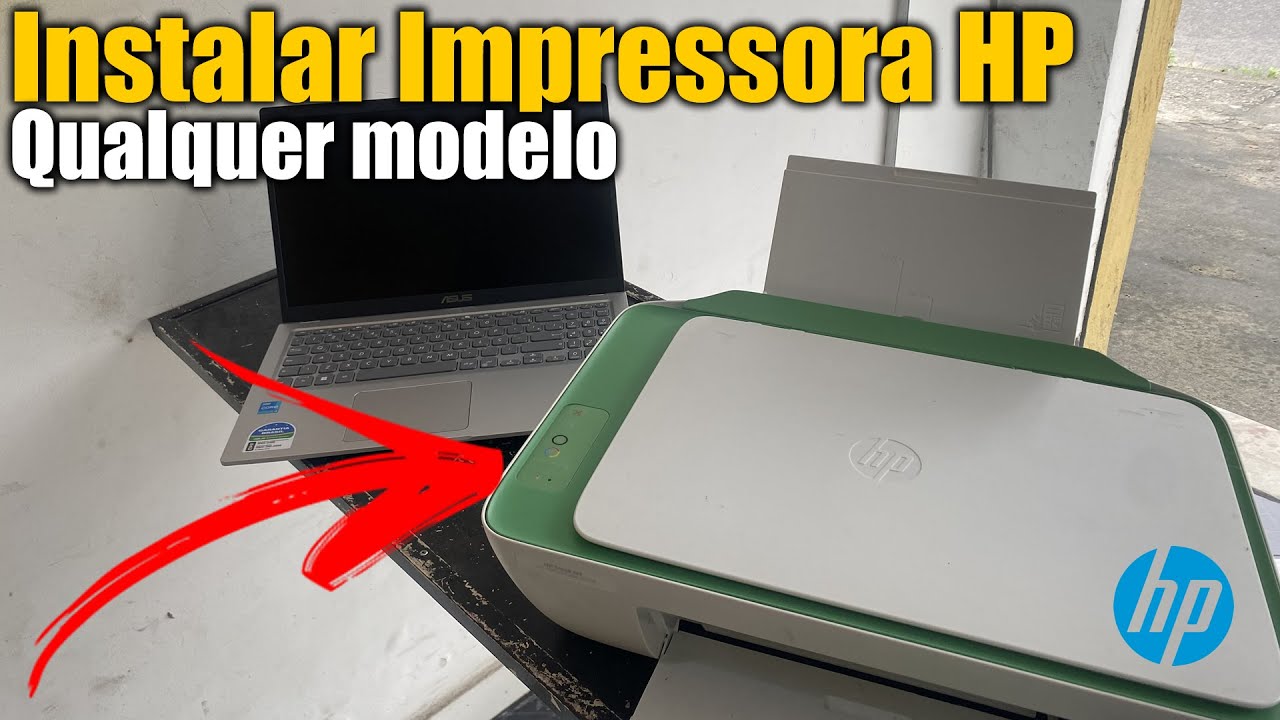 COMO INSTALAR IMPRESSORA HP QUALQUER MODELO