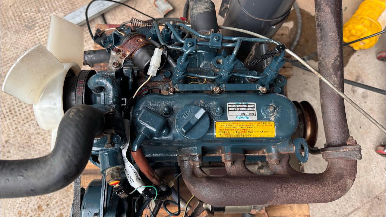 Động Cơ Kubota D782 và Kubota D66 Đẹp Ken LH 0908875468