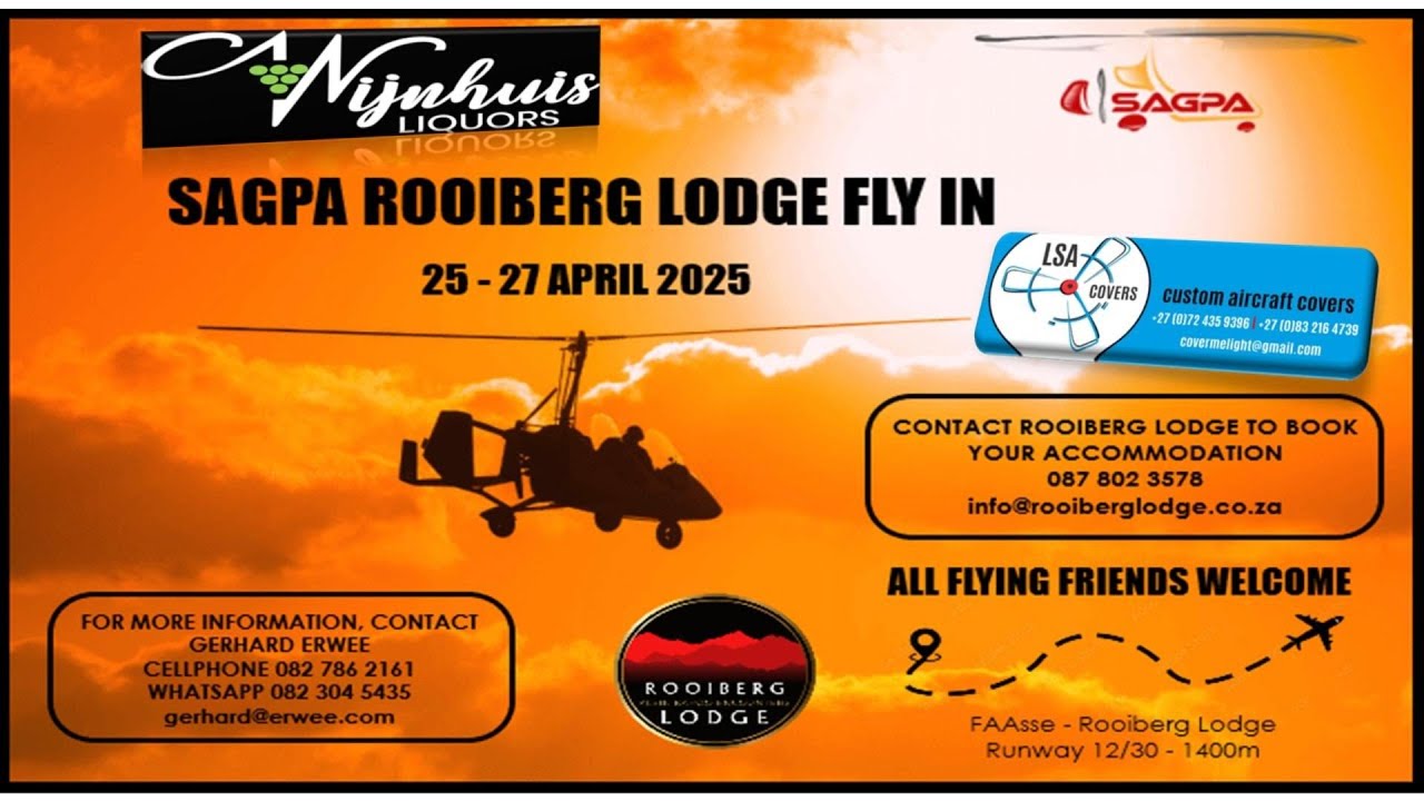 SAGPA ROOIBERG 2025 FLY-IN