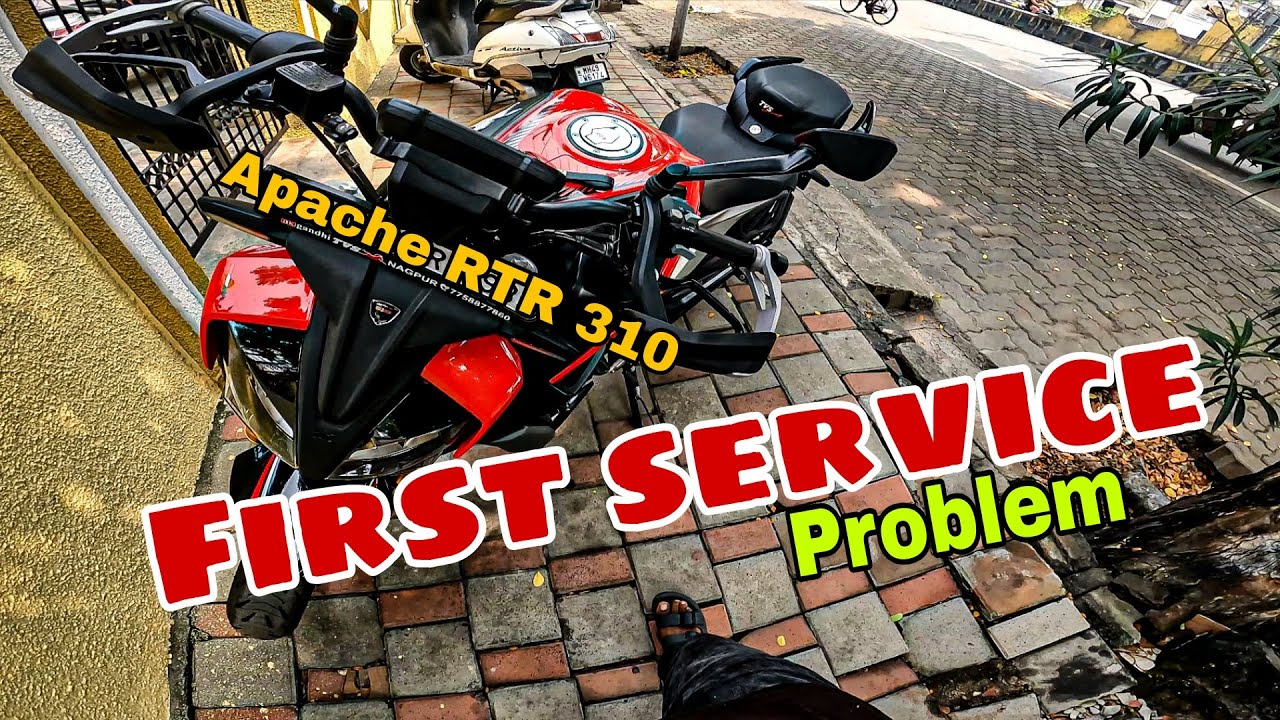 🏍️Apache RTR 310 ki First service ko lekar huaa problem 🥺