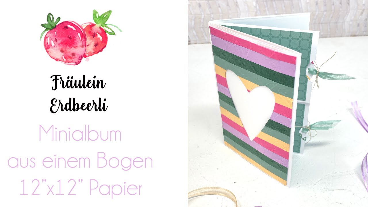 Minialbum aus einem Bogen 12