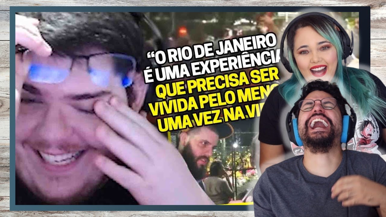 CASIMIRO REAGE AO DIOGO DEFANTE: REPÓRTER DOIDÃO NO CARNAVAL NA SAPUCAÍ - RJ | Cortes ‹ REACT ›