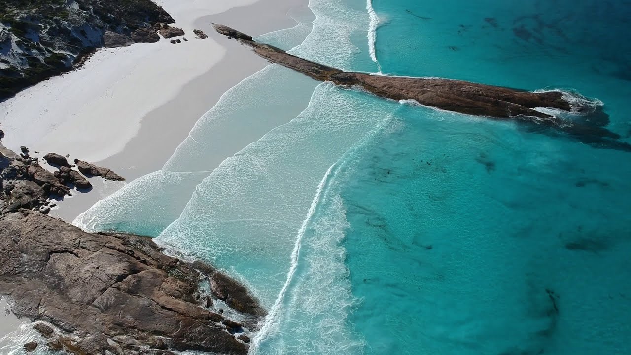 Lucky Bay, Esperance WA Drone Footage 2021