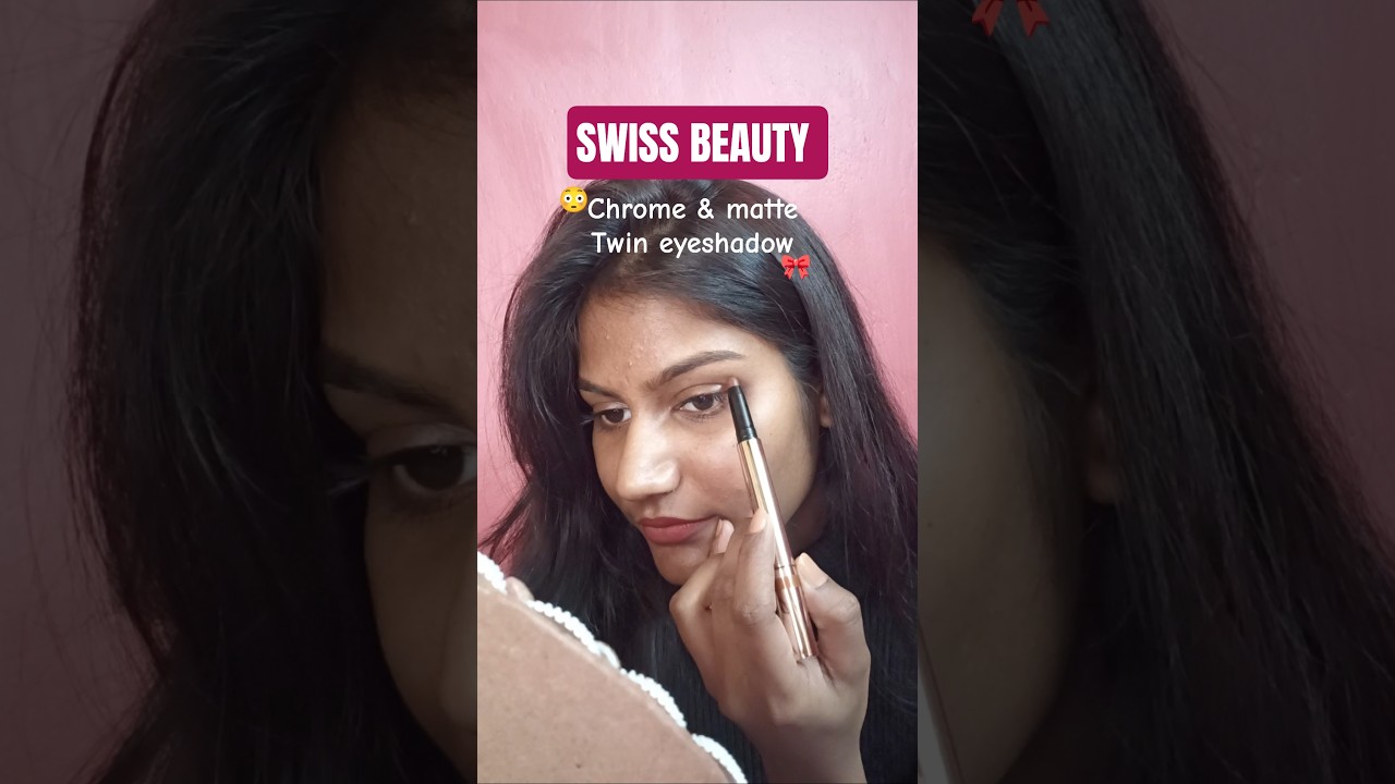 Dual Shades in one eyeshadow?😳 SWISS BEAUTY 🎀 