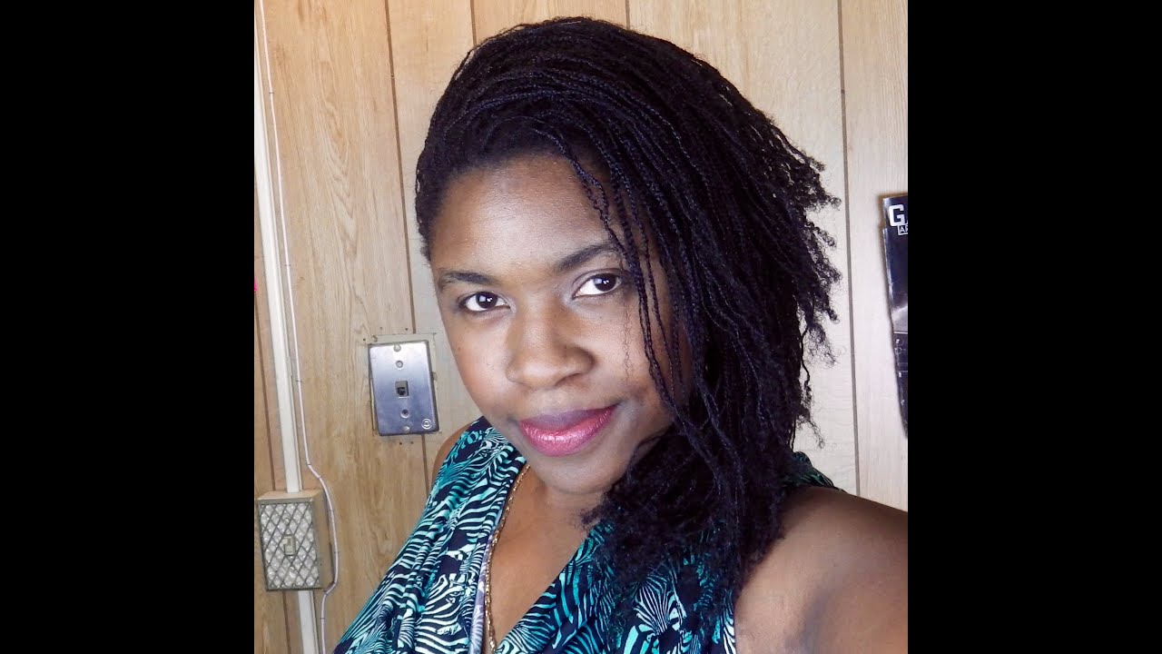 Micro Braidlocs on 4C Hair!