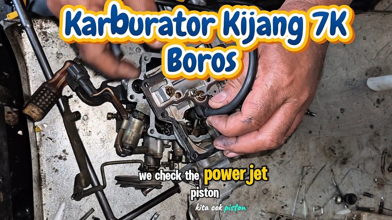 Cara Stel Karburator Kijang 7K