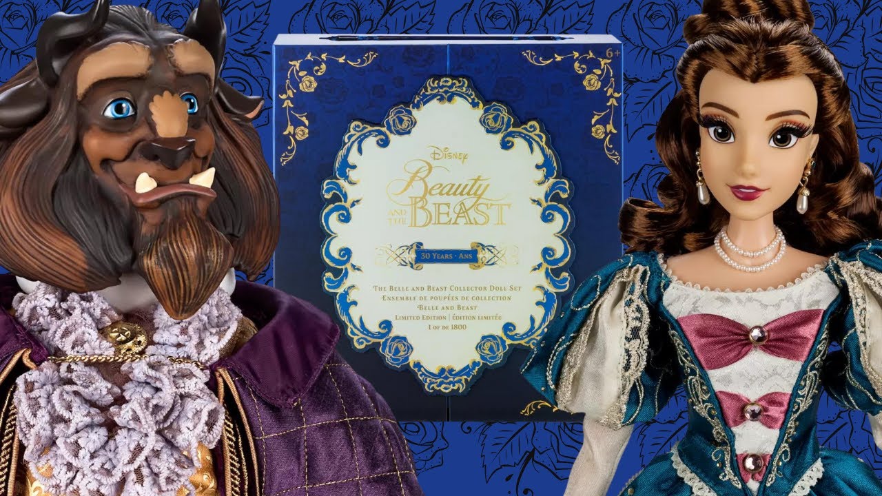 Beauty and the Beast 30th Anniversary Limited Edition Disney Doll Set Review!