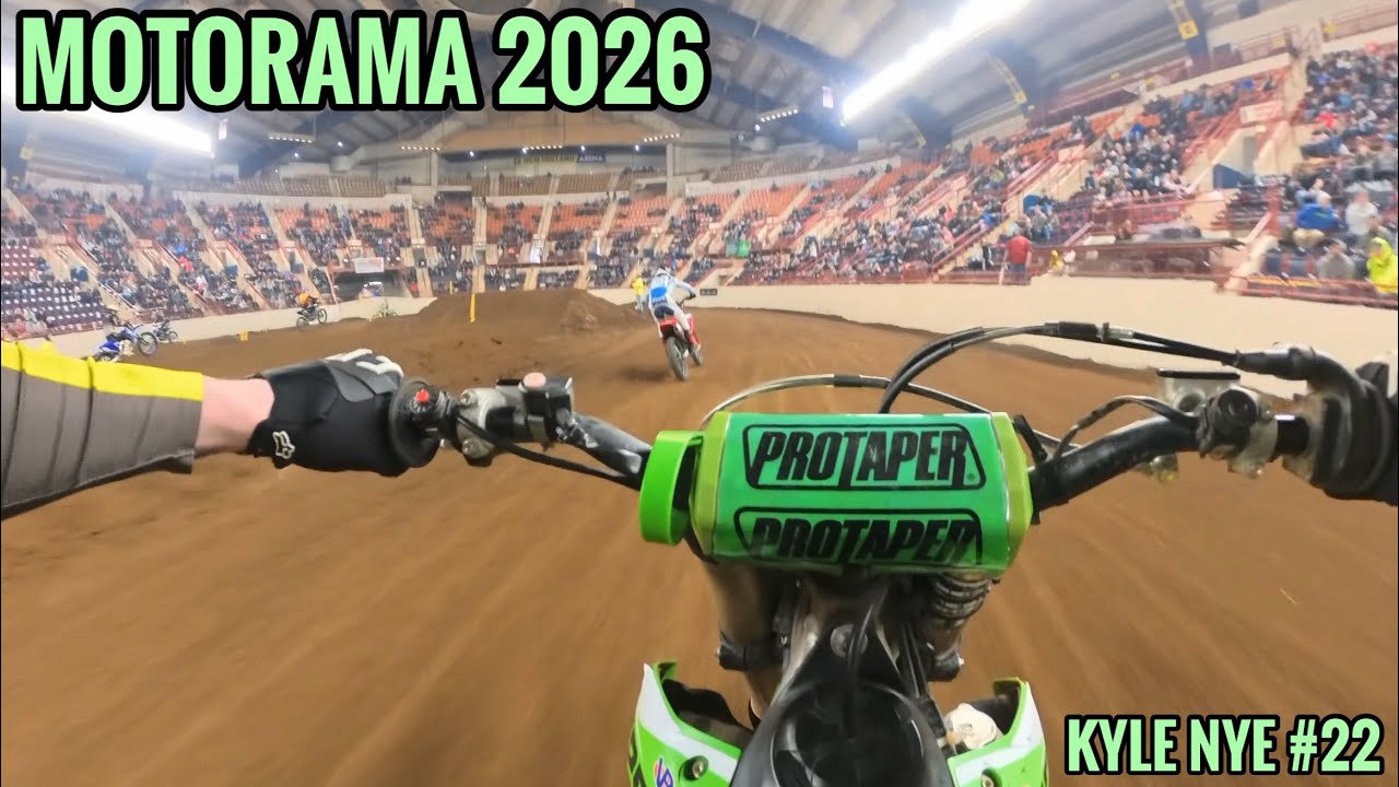 Motorama 2026 POV - 250 C Saturday Practice - Kyle Nye #22 