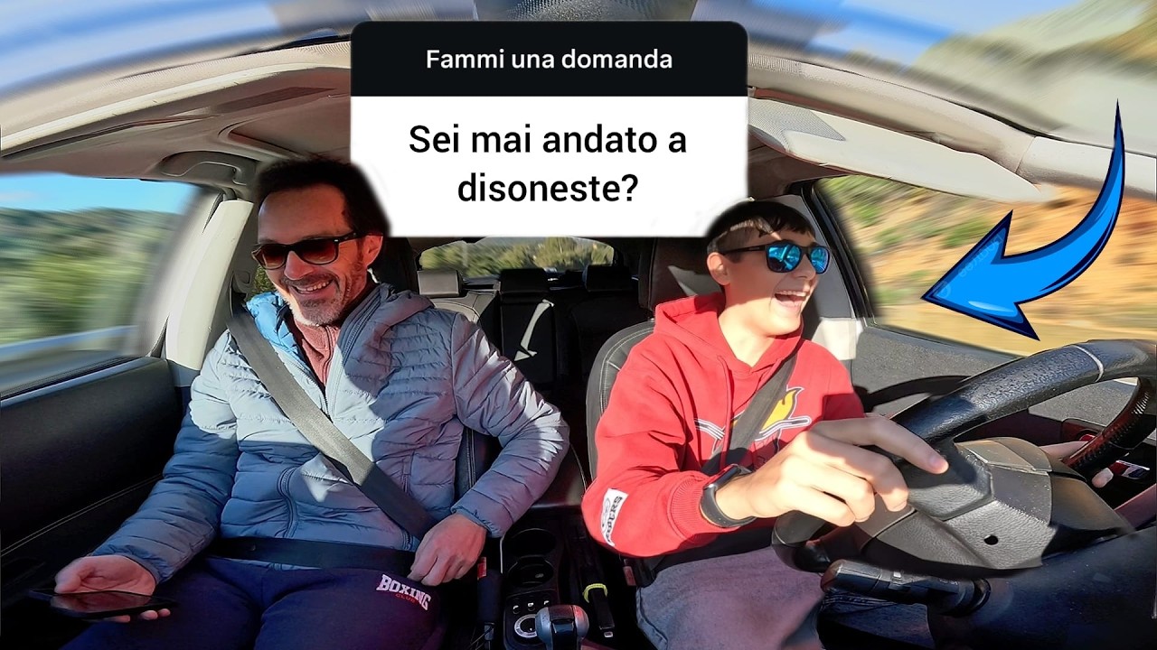 RISPOSTE BRUTALMENTE ONESTE INSIEME A MIO PAPA'!
