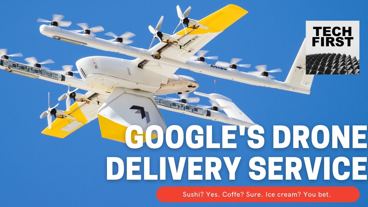 Ознакомьтесь с услугой доставки дронами от Google: Wing
