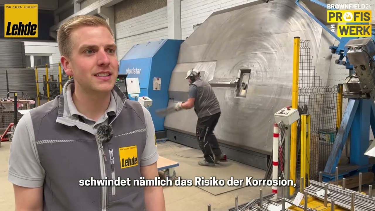 Glasfaserbewehrung statt Stahlbewehrung in Betonfertigteilen