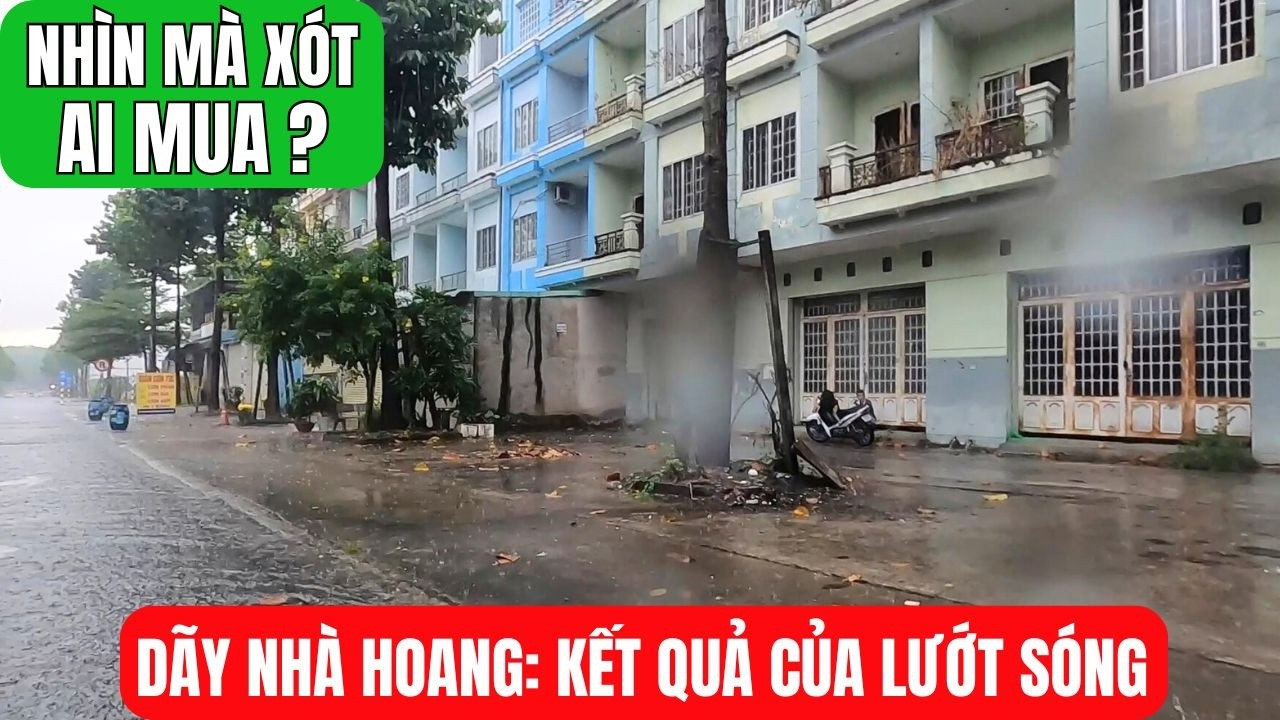ỚN LẠNH cơn mưa chiều ở khu nhà hoang TP.HCM - ĐẠI GIA KHÓC THÉT.
