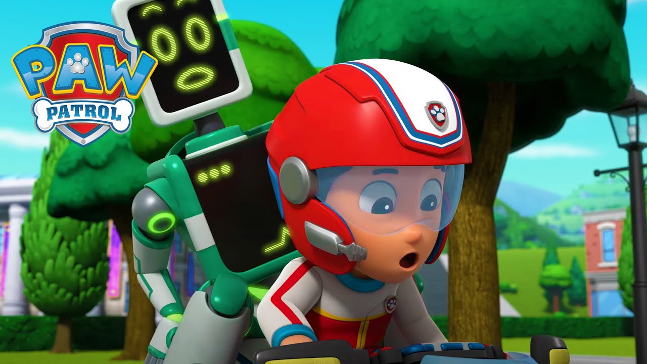 Ryder kết bạn với một người máy! 🤖 - PAW Patrol Tiếng Việt - Hoạt hình dành cho trẻ em