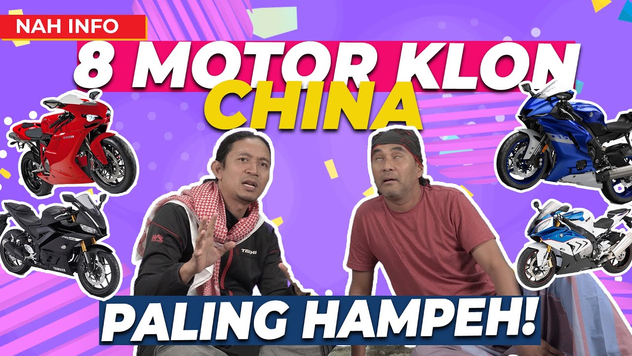 8 KLON MOTOR CHINA YANG TAK BOLEH BLAH!!!