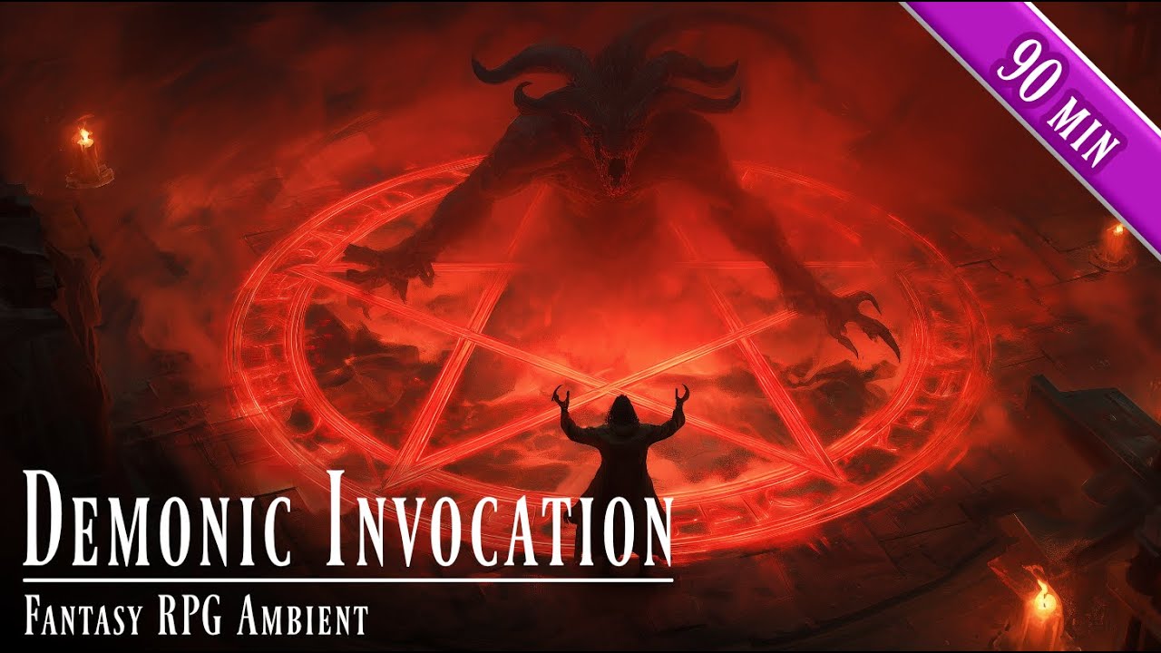 Demonic Invocation – Fantasy RPG Ambient | Unholy Ritual & Occult Darkness