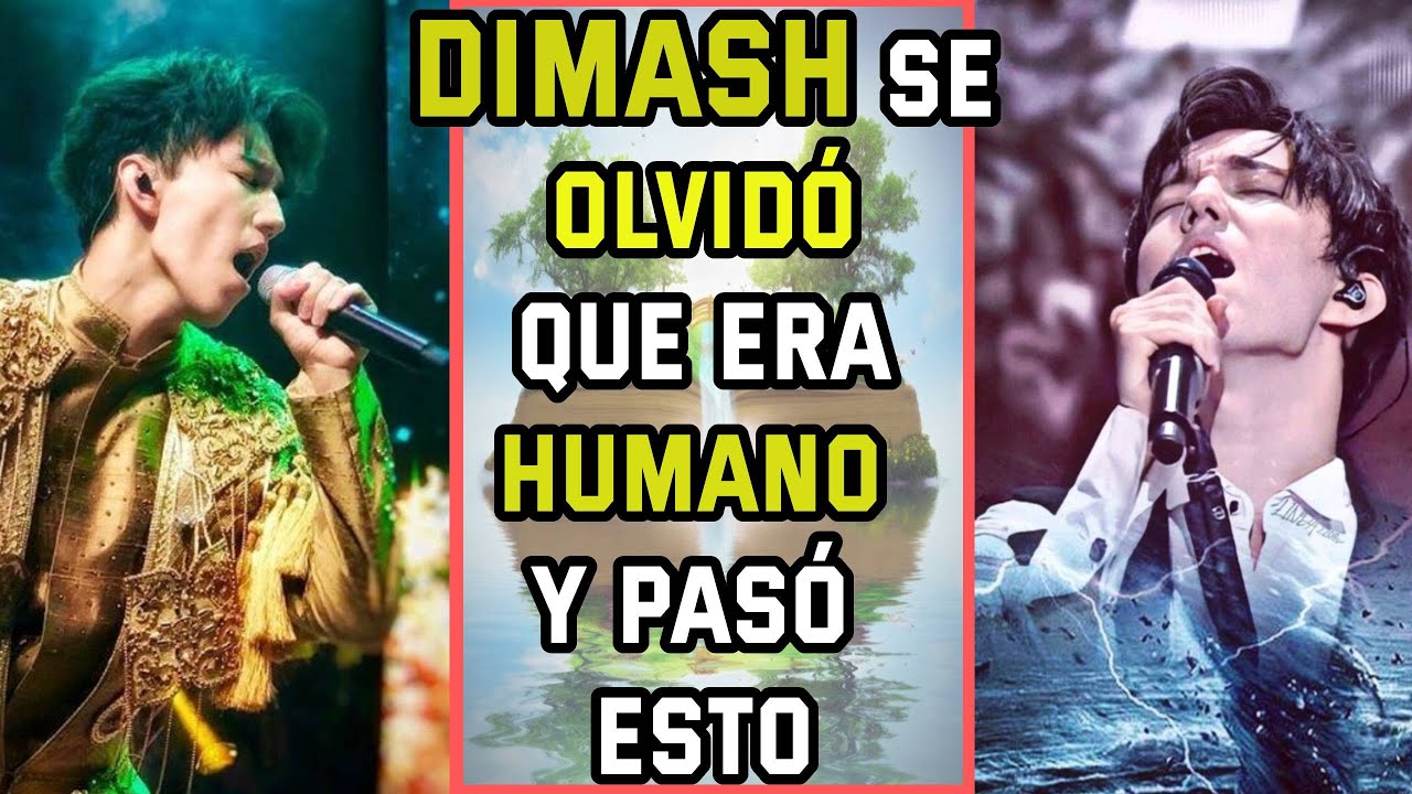 7 Momentos en los  que  DIMASH se olvidó que era  HUMANO 😱