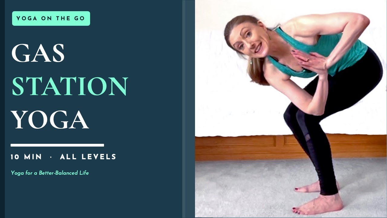 Yoga While Pumping Gas: A Quick 8-Minute Stretch Break | Yoga on the Go
