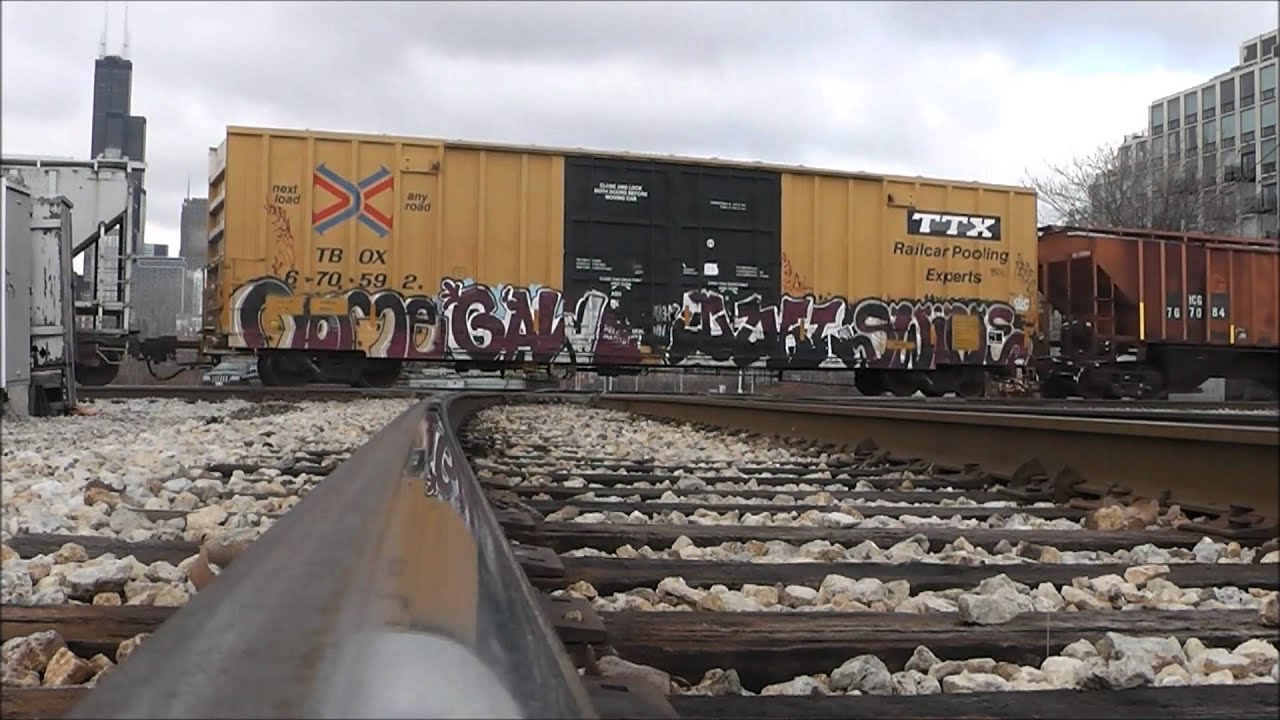 Railfanning 16th Street Tower & Bridgeport Junction, Chicago, on 12.21.12