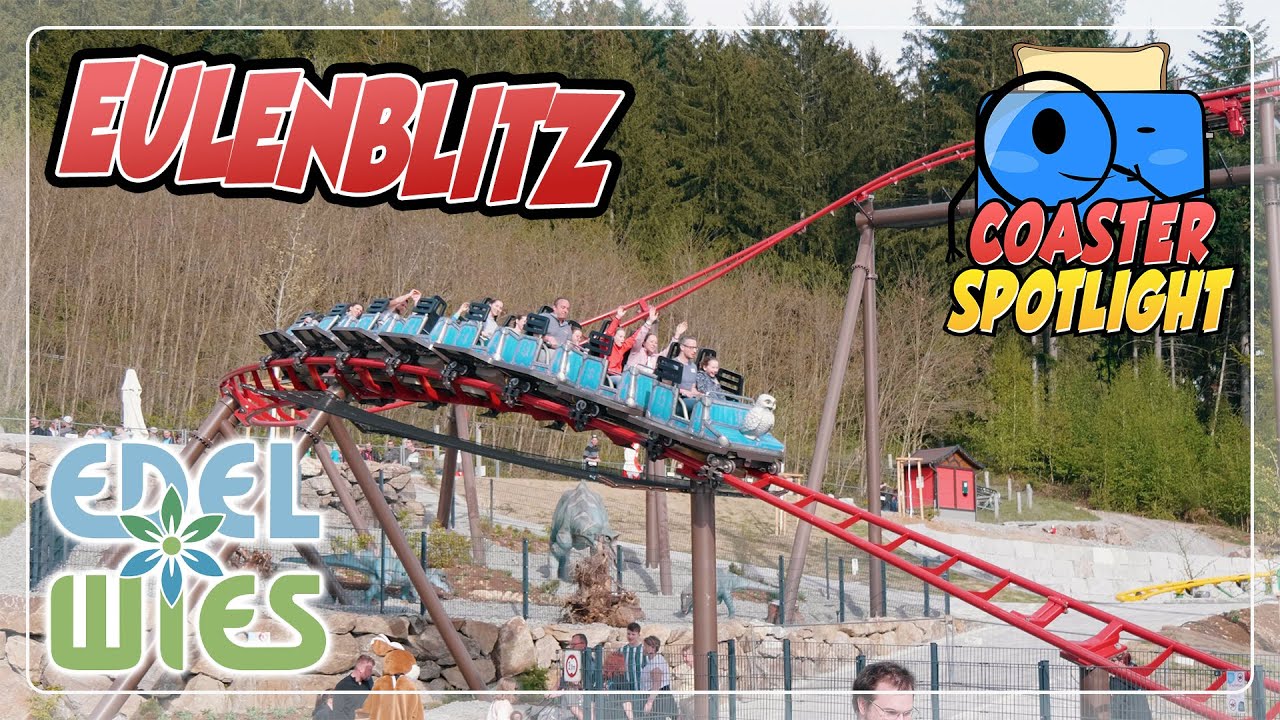 Eulenblitz im Freizeitpark Edelwies - Wunderbare Zierer Familienachterbahn | Coaster Spotlight