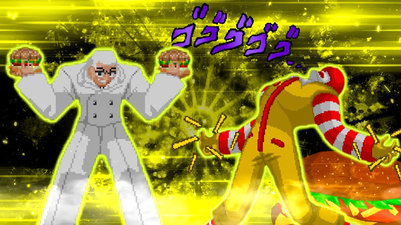 Animated Colonel-R vs Donald Zeta-mix | MUGEN