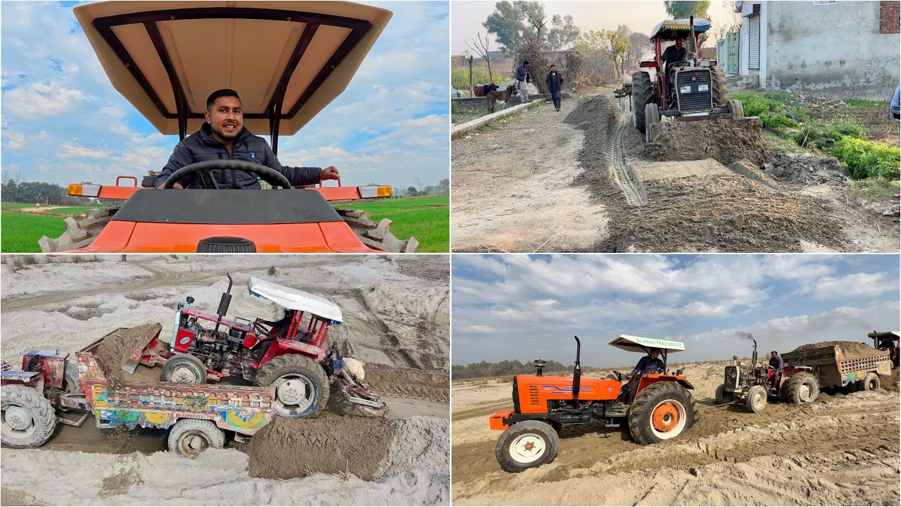 Village Ka Rasta Theek Kar Diya 👌🏻🚜 Buhat Mushkil Se 😢