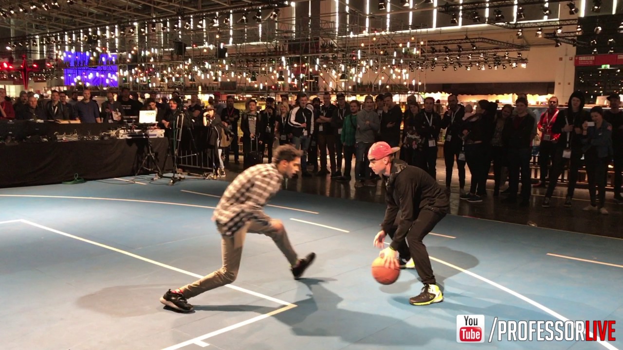 The Professor vs Fans in Germany at ISPO