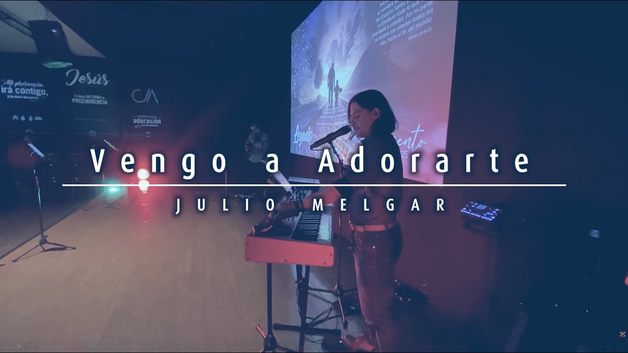 VENGO A ADORARTE / cover / Piano Cam