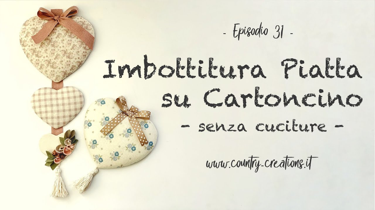 Tutorial: cartoncino imbottito'
