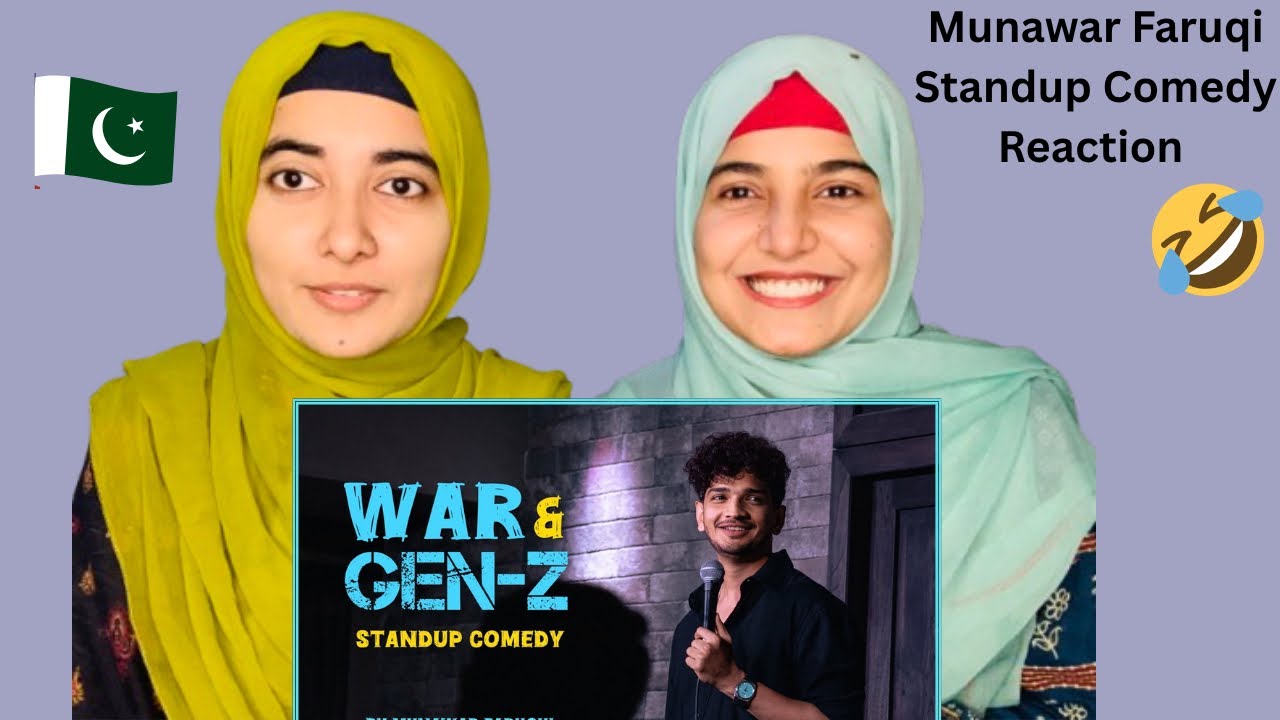 War & Genz Standup Reaction |Munawar Faruqi | Pakistani Reaction