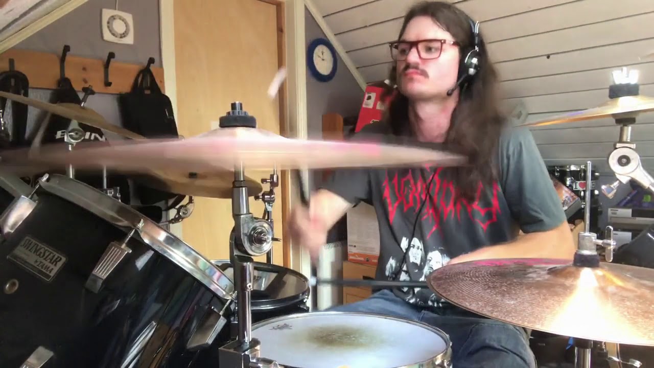 GETS WORSE - WEAKDAY DROPOUT. POWERVIOLENCE/GRIND. DRUM COVER.