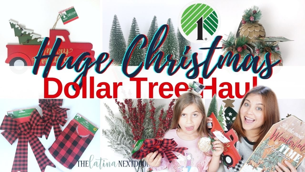 HUGE DOLLAR TREE CHRISTMAS HAUL 2020