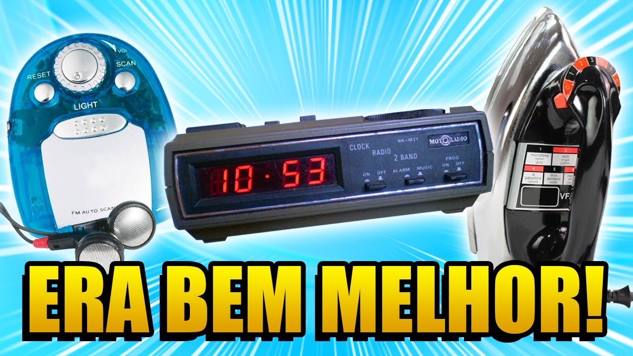 7 Tecnologias Antigas que são MELHORES que as Atuais!