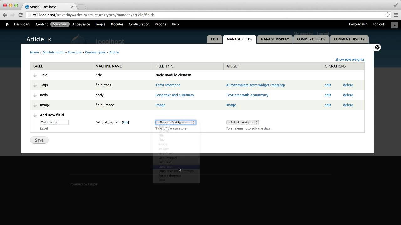 How to Create a Call To Action Block using Field As Block