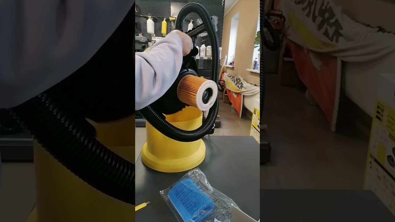 Как из пылесоса Karcher wd 2 сделать моющий пылесос