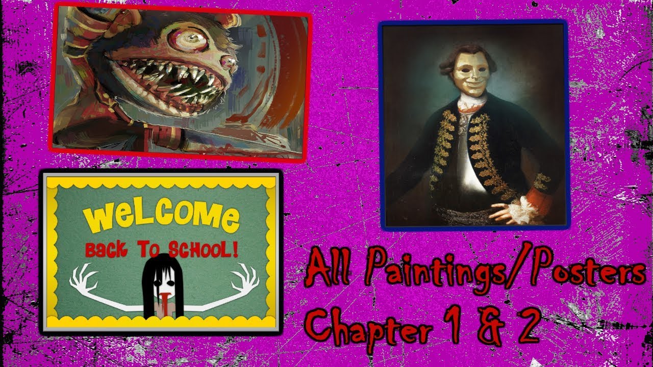 Dark Deception - All Paintings/Posters in Chapter 1 & 2