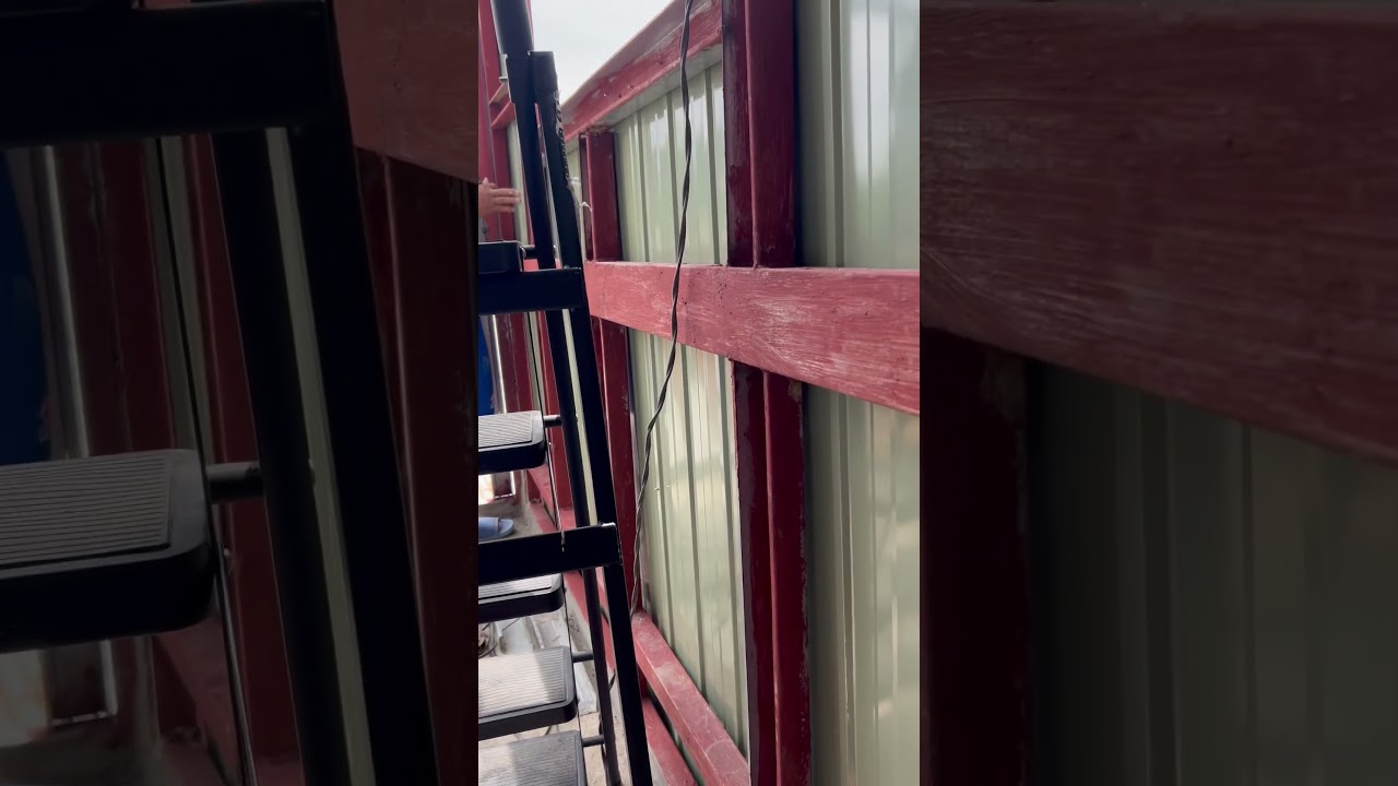Metal Wall Cladding Installation part 1 #j4vlogs #shortvideo