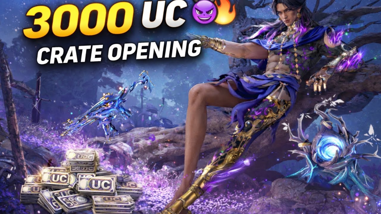 3000 UC 😈🔥 CRATE OPENING | LUCK TEST | OP REWARDS? | BGMI