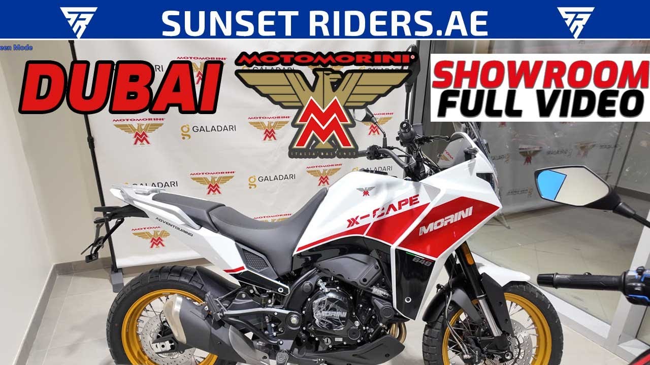 First Look! Moto Morini Launches in Dubai, UAE!  - Exclusive Full Video with Bikes!