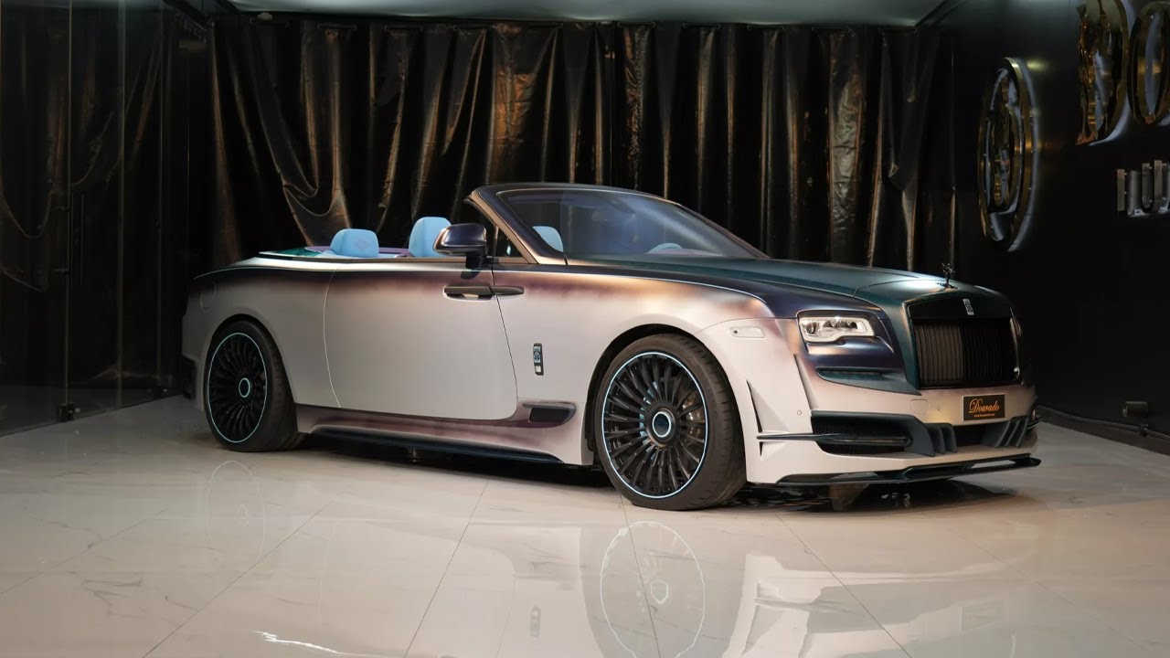 Rolls Royce Dawn Onyx Concept 1 of 1 Special Paint: Silver Matte for Sale in Dubai UAE