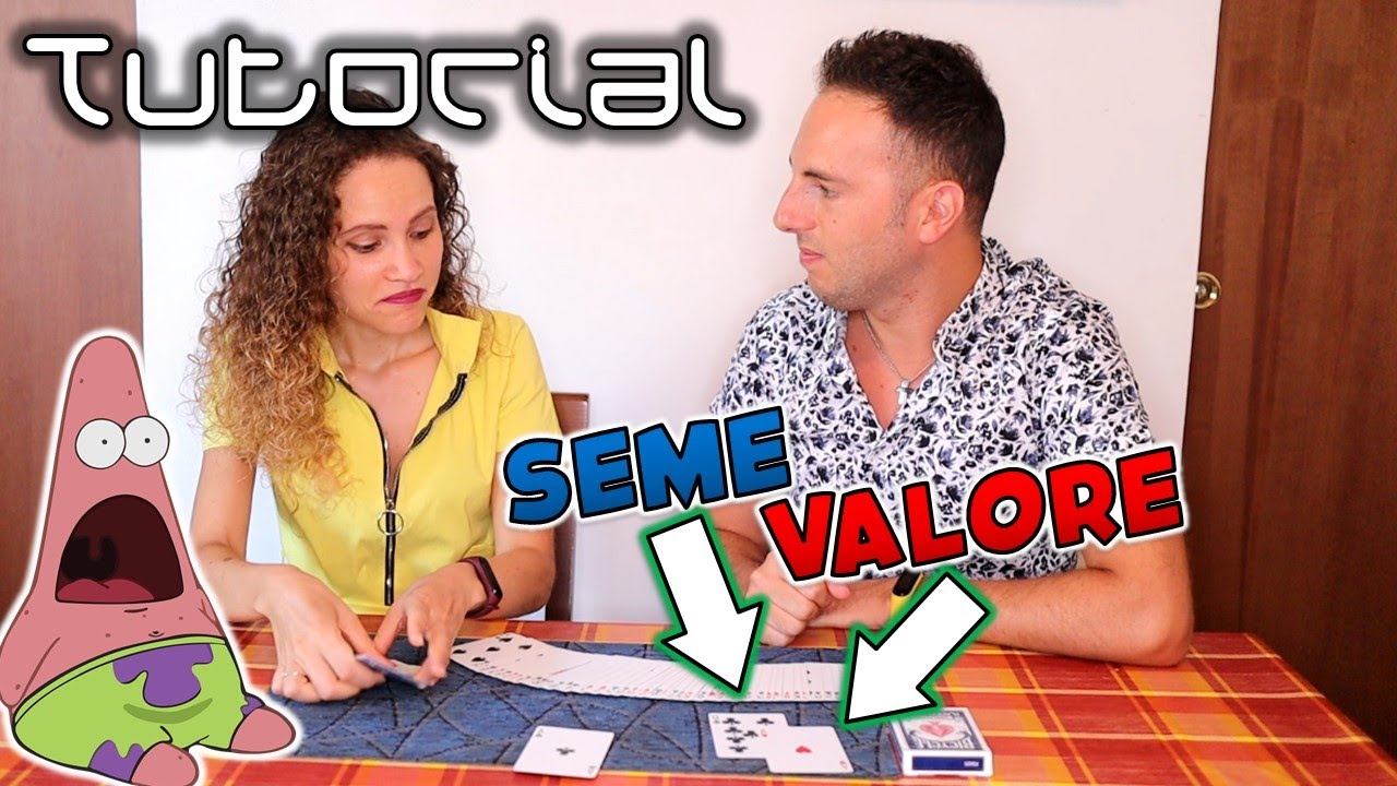 PREVISIONE CON SEME E VALORE! TUTORIAL MAGIA CON LE CARTE | Amazing card trick
