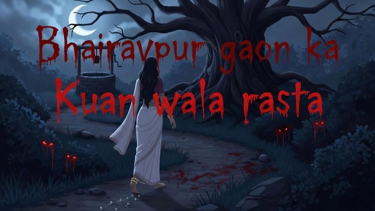 Bhairavpur gaon ka kuye wala rasta l horror story l Hindi animated Story l ADHURI ROOH stories ll 