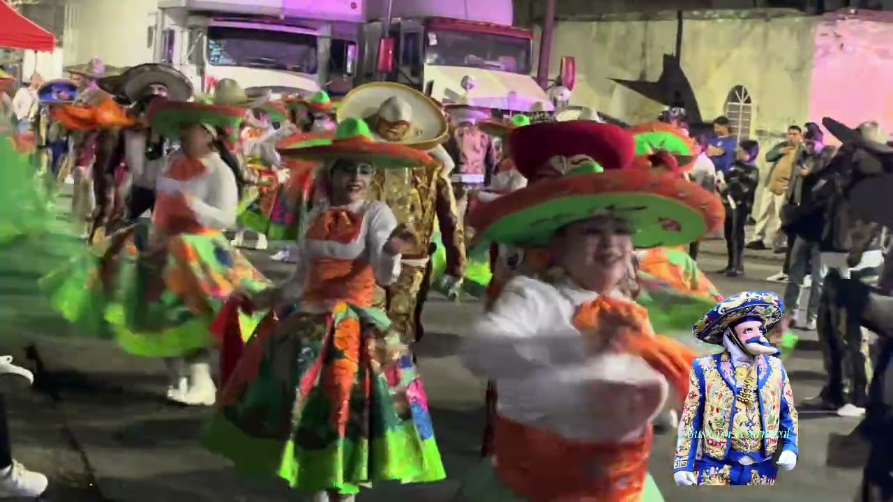 Comparsa nueva herencia carnaval 2026 Santa Martha acatitla cdmx orquesta Santiago Castillo 