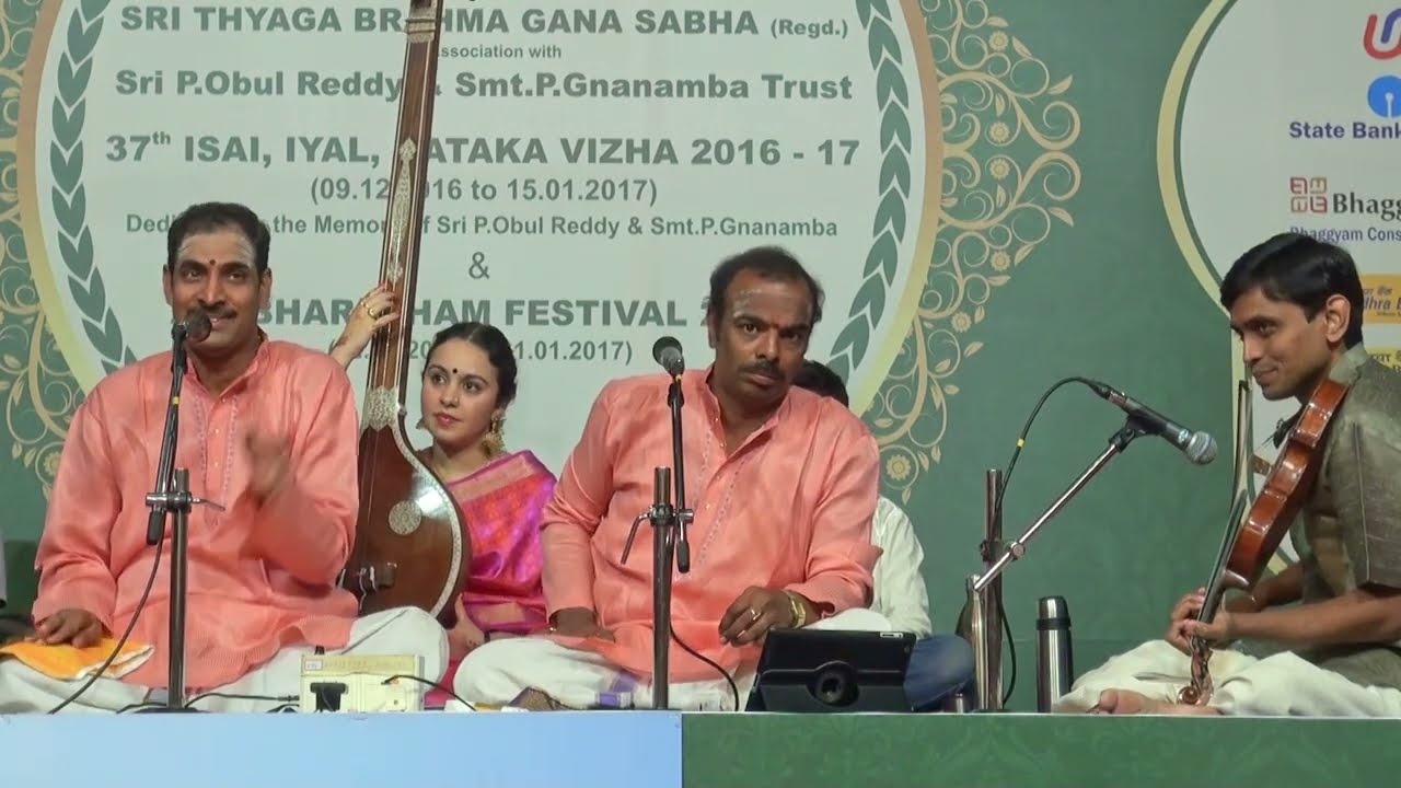 Sarasiruha nabha | Desakshi | Swathi Thirunal | Misra chapu talam | Malladi Brothers