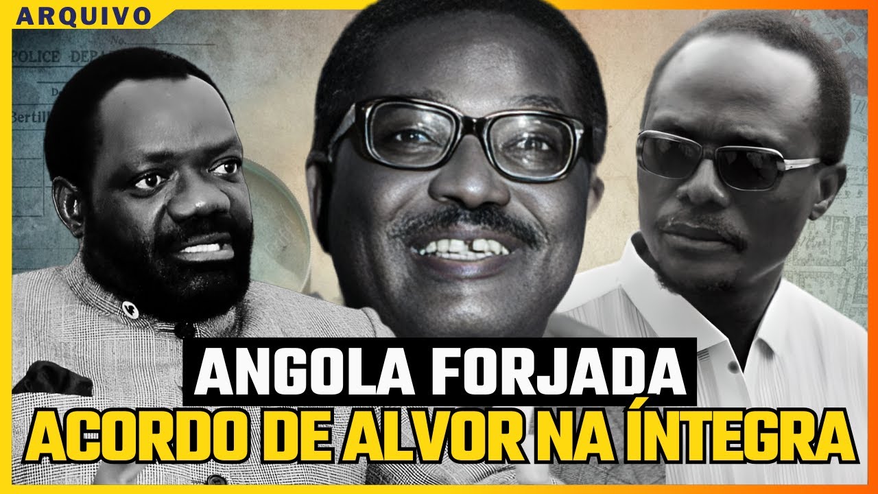 IMAGENS RARAS | VEJA NA ÍNTEGRA COMO FOI O ACORDO DE ALVOR ENTRE MPLA, UNITA, FNLA E PORTUGAL - 1975
