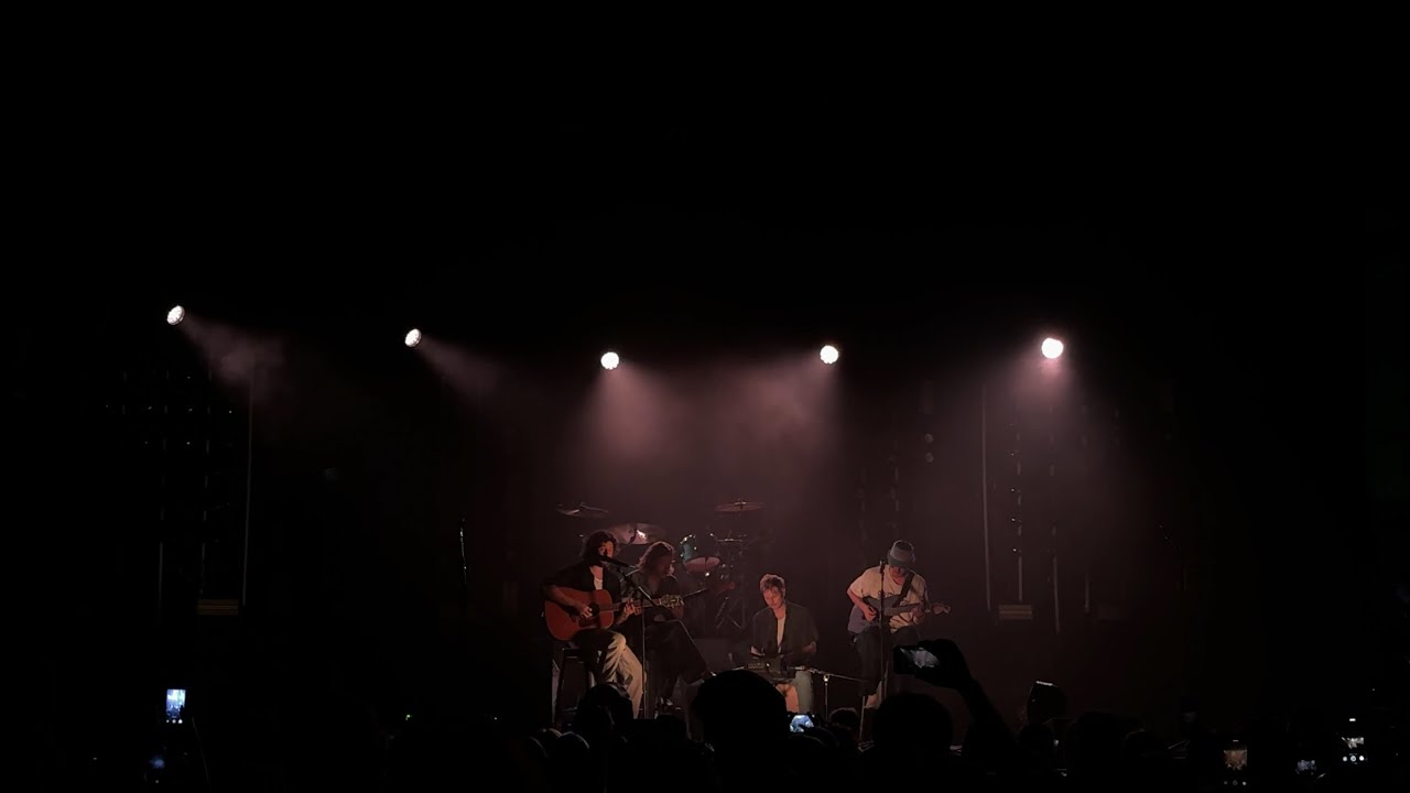 The Band Camino- Afraid of the Dark (acoustic) live in Atlanta 10/10/25
