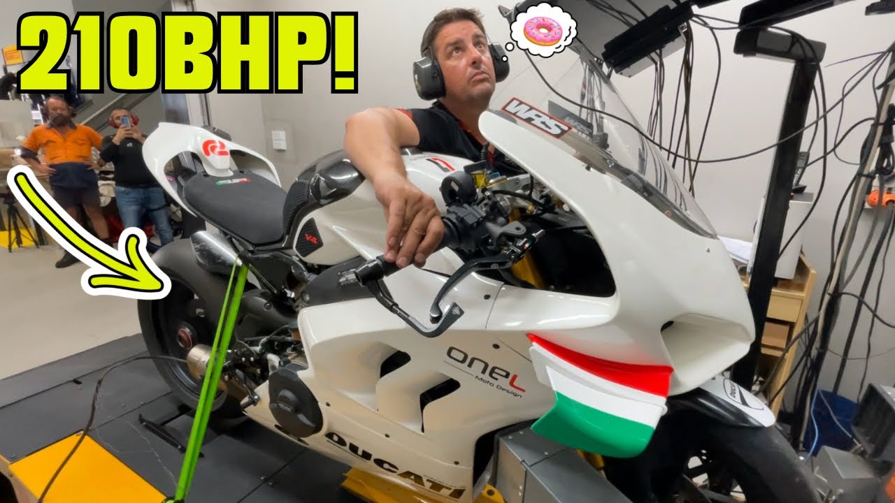 Our WRECKED Panigale V4S makes over 210BHP! | Final Episode